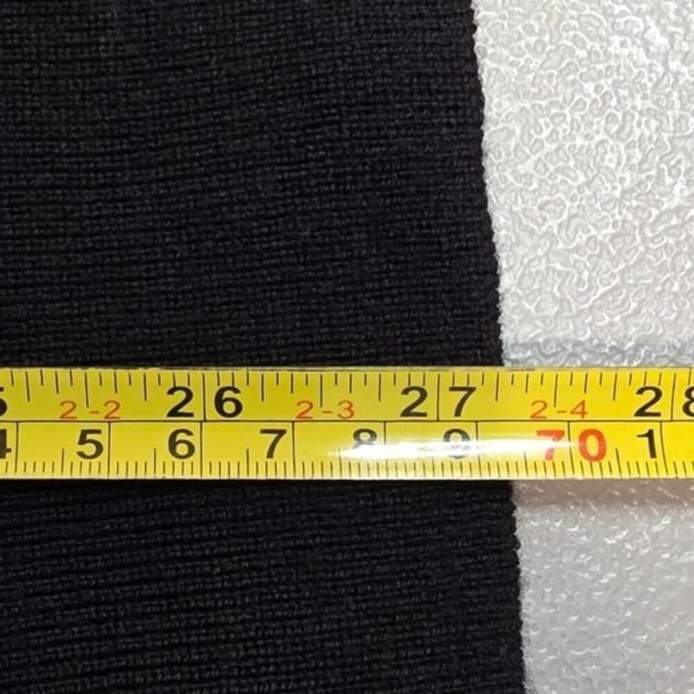 Untuckit Mens XXL Gray Black Spitler Merino Wool Two Tone Sweater - Picture 9 of 11